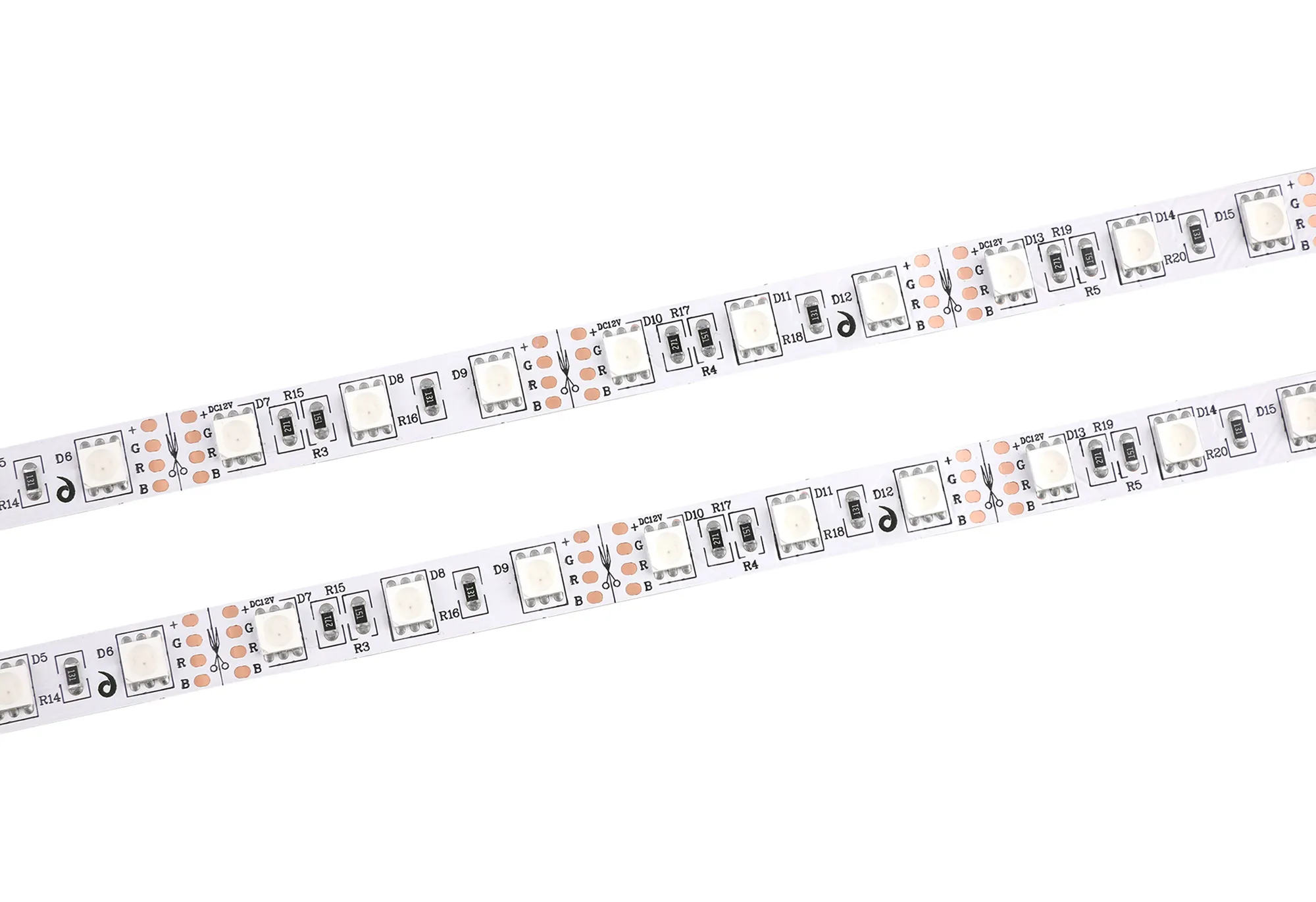 Axios Select 12V IP20 11W/m 5050 SMD 60LED/m Strip Lighting Dlux IP20 Strip